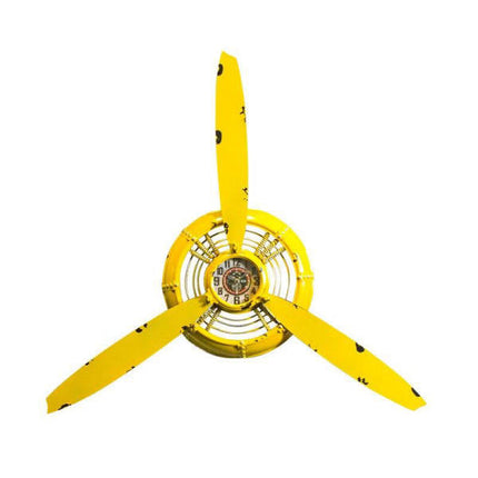 Reloj de pared original hélice avión