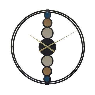 Reloj de pared diseño círculos abstractos
