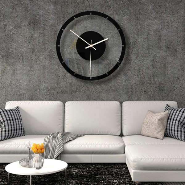 Reloj de pared diseño nórdico minimalista