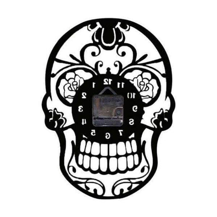 Reloj de pared gigante Calavera mexicana
