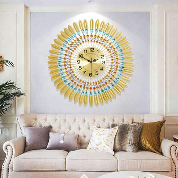 Reloj de pared gigante estilo oriental