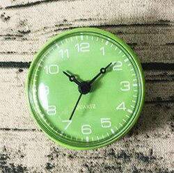 Reloj de pared pequeño color esmeralda