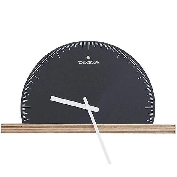 Reloj de pared original semicircular