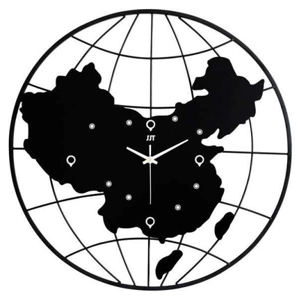 Reloj de pared diseño mapa de China