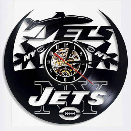 Reloj de pared vinilo New York Jets