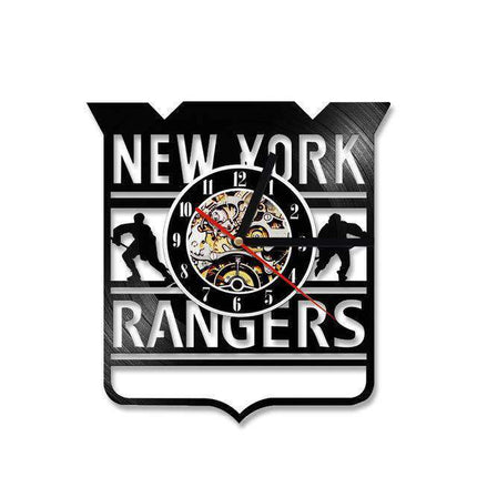 Reloj de pared vinilo New York Rangers