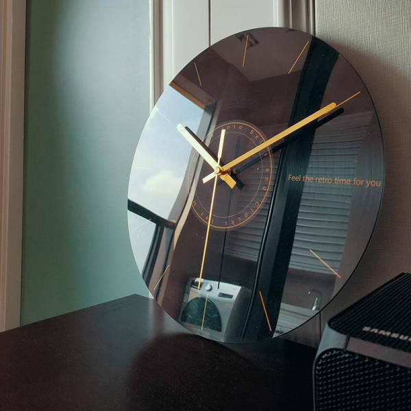 Reloj de pared nórdico diseño artístico