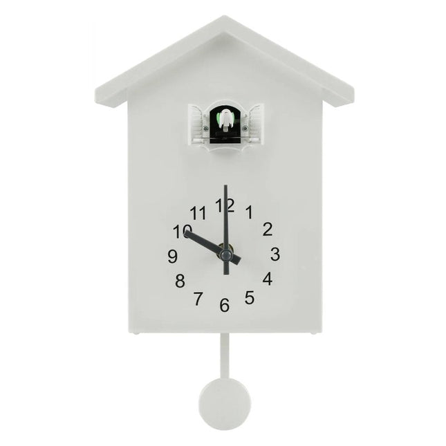 Reloj de cuco de pared moderno blanco
