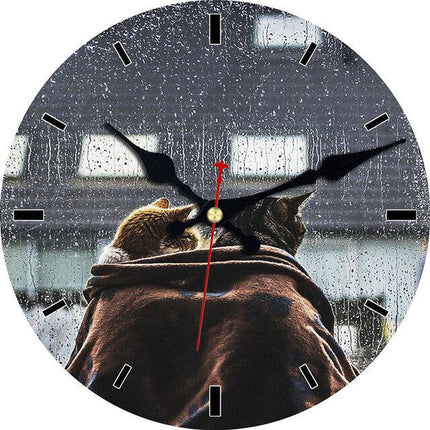 Reloj de pared gatito reflejo Tigre