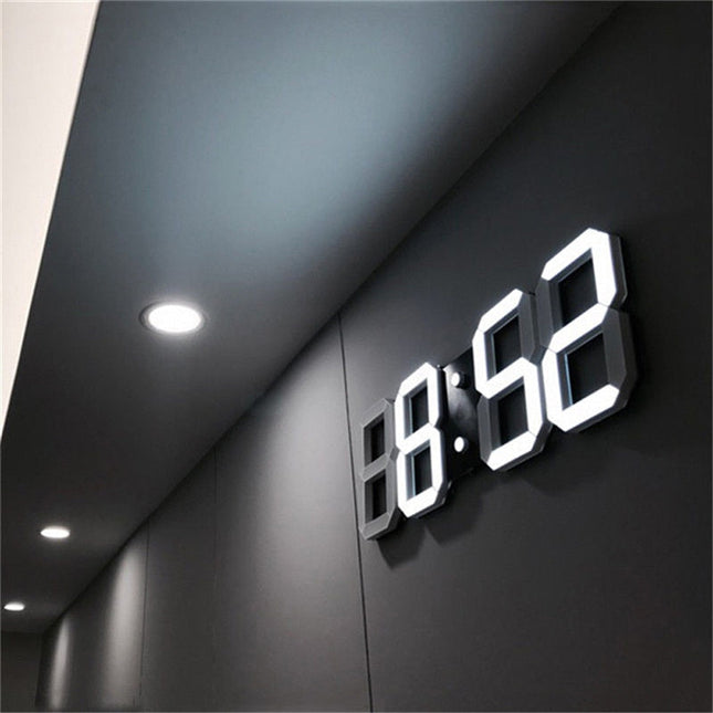 Reloj de pared digital 3D LED